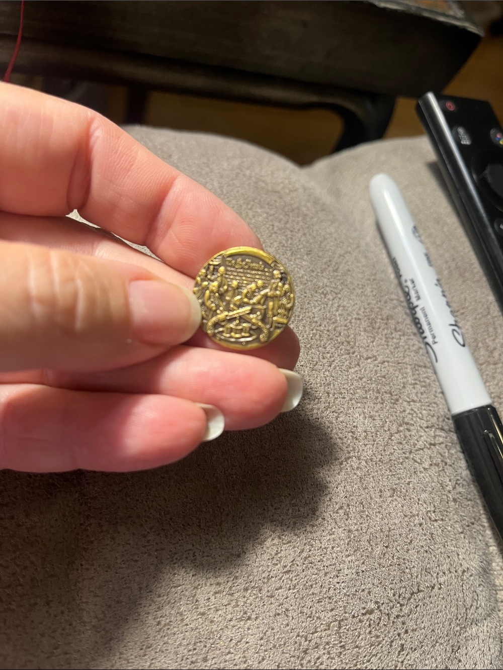 We The people Gold-Tone pin - Women Jewelry 1920